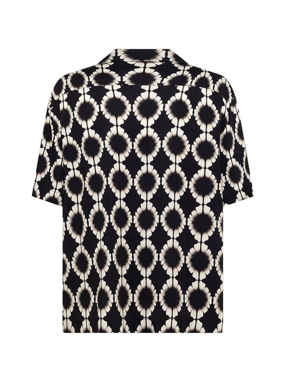 Camicia a fantasia in nero Laneus - uomo 