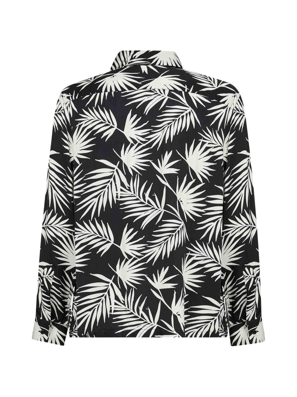 Camicia con stampa in nero Laneus - uomo 