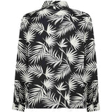 Camicia con stampa in nero Laneus - uomo 