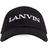 Cappello da baseball con logo in nero Lanvin - unisex 