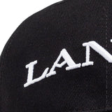 Cappello da baseball con logo in nero Lanvin - unisex 