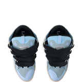 Sneakers con lacci curb  in blu Lanvin - uomo 