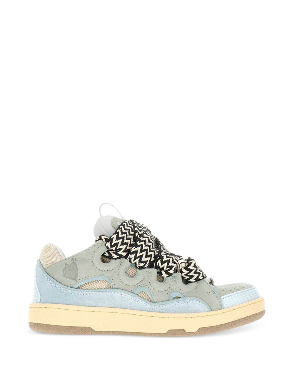 Sneakers con lacci in azzurro Lanvin - uomo 