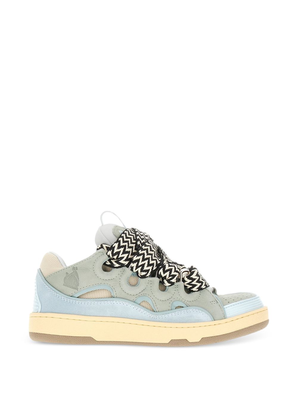 Sneakers con lacci in azzurro Lanvin - uomo 
