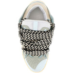Sneakers con lacci in azzurro Lanvin - uomo 