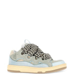 Sneakers con lacci in azzurro Lanvin - uomo 