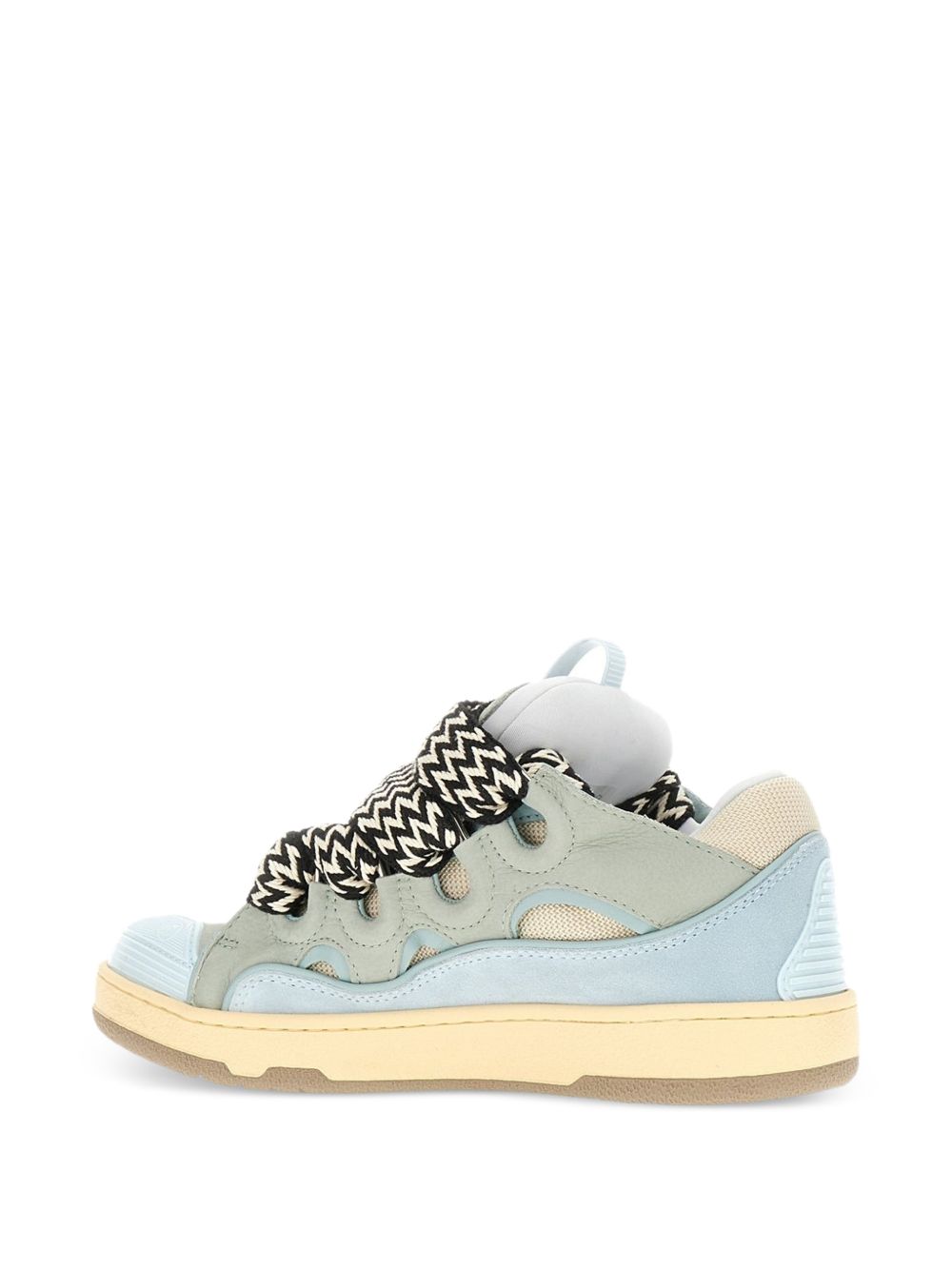 Sneakers con lacci in azzurro Lanvin - uomo 