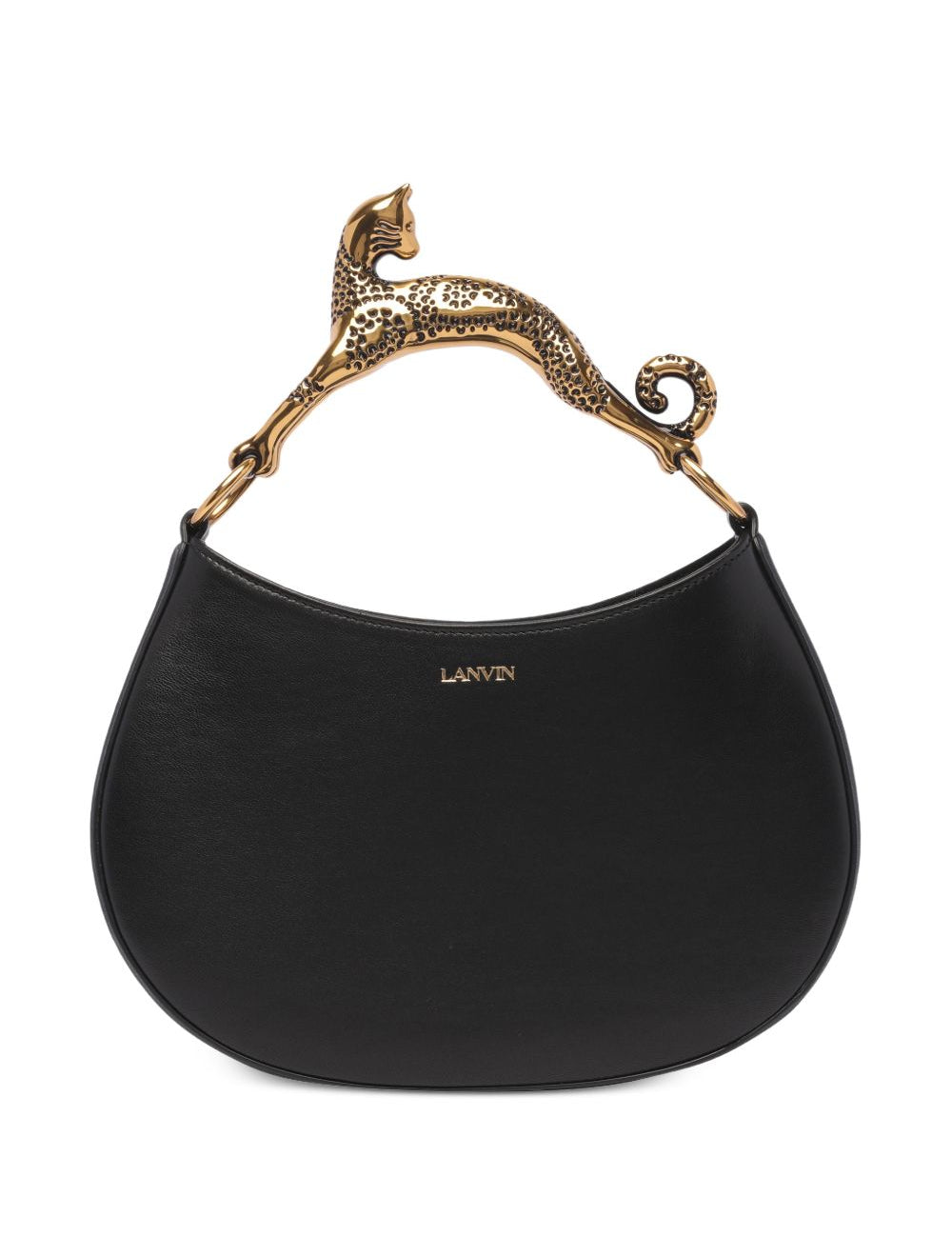 Borsa a mano con decorazione in nero LANVIN - donna 