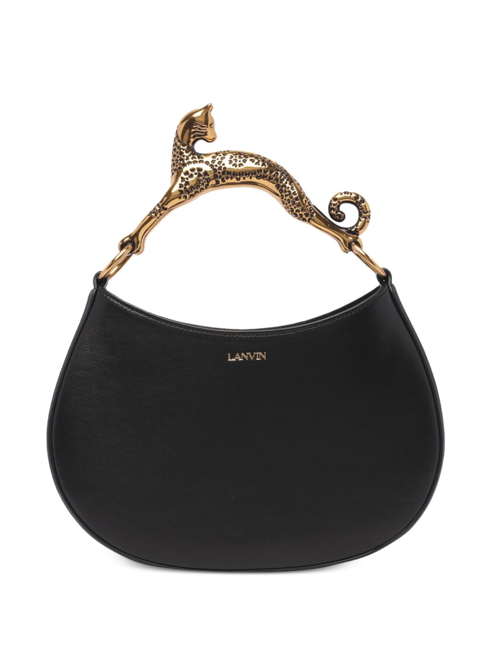 Borsa a mano con decorazione in nero LANVIN - donna 