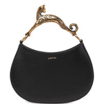 Borsa a mano con decorazione in nero LANVIN - donna 
