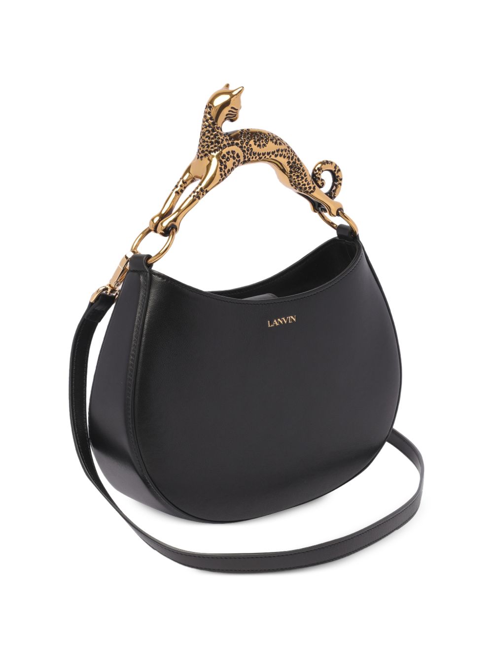 Borsa a mano con decorazione in nero LANVIN - donna 