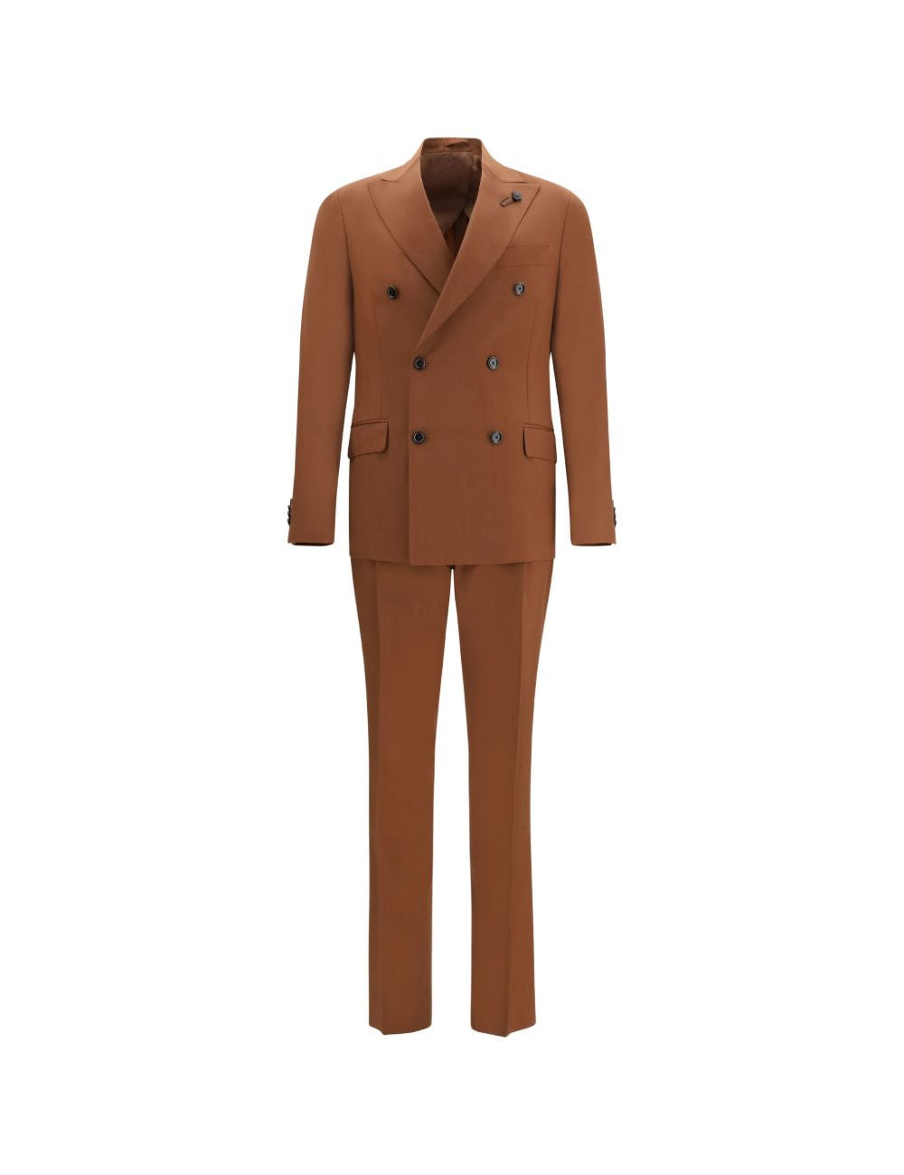 Completo Iconic doppiopetto in marrone Lardini - uomo 