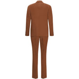 Completo Iconic doppiopetto in marrone Lardini - uomo 