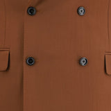 Completo Iconic doppiopetto in marrone Lardini - uomo 