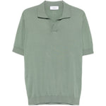 Polo con colletto in verde Lardini - uomo 