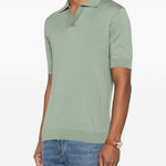 Polo con colletto in verde Lardini - uomo 