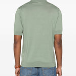 Polo con colletto in verde Lardini - uomo 