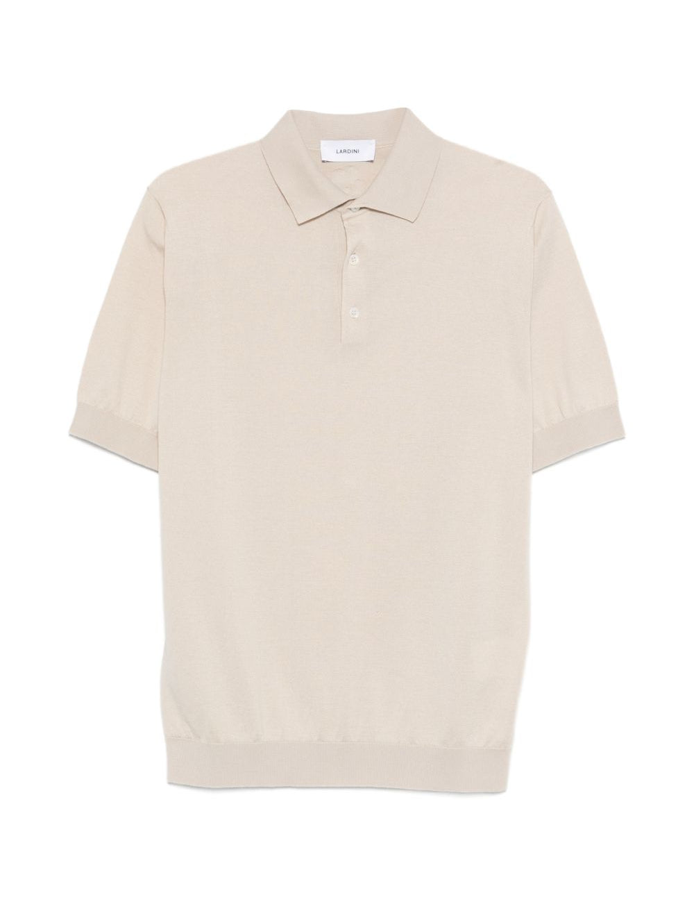 Polo con taschino in beige Lardini - uomo 