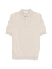 Lardini men's beige polo shirt with pocket