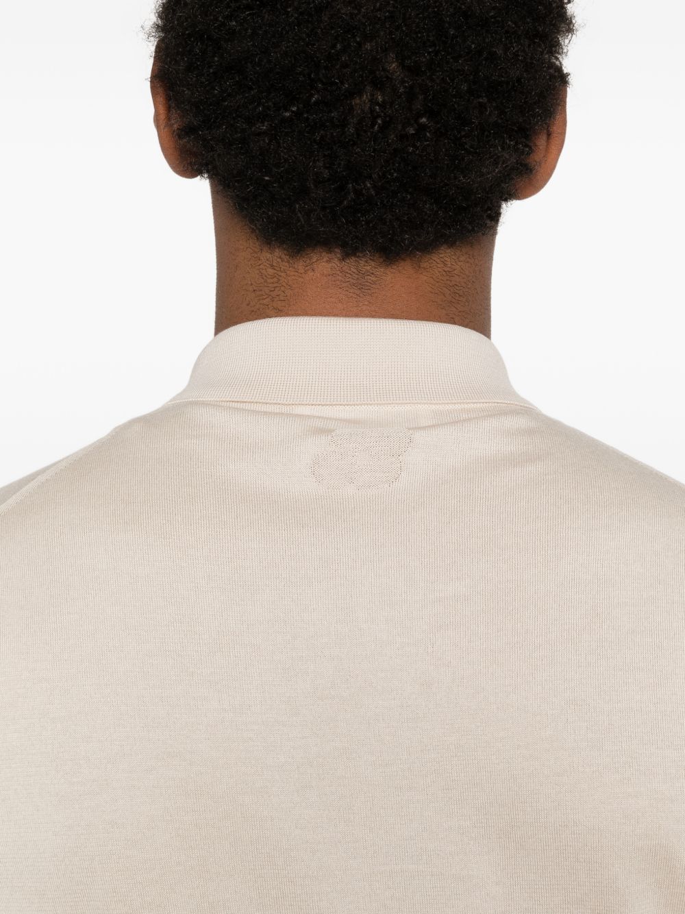 Polo con taschino in beige Lardini - uomo 