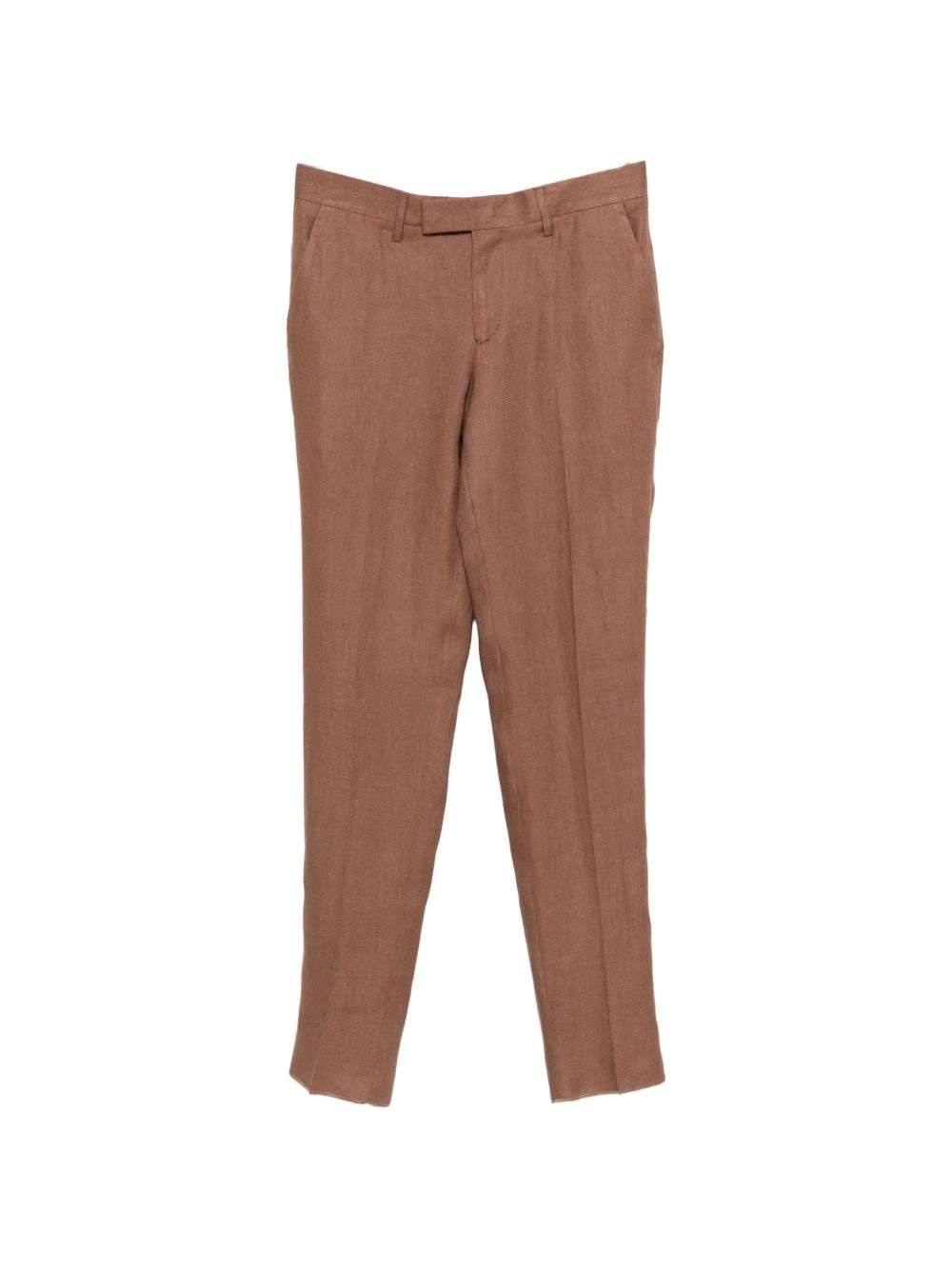 Pantaloni lyon in marrone lardini - uomo 