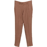 Pantaloni lyon in marrone lardini - uomo 