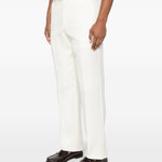 Pantaloni paluk in bianco lardini - uomo 