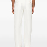 Pantaloni paluk in bianco lardini - uomo 