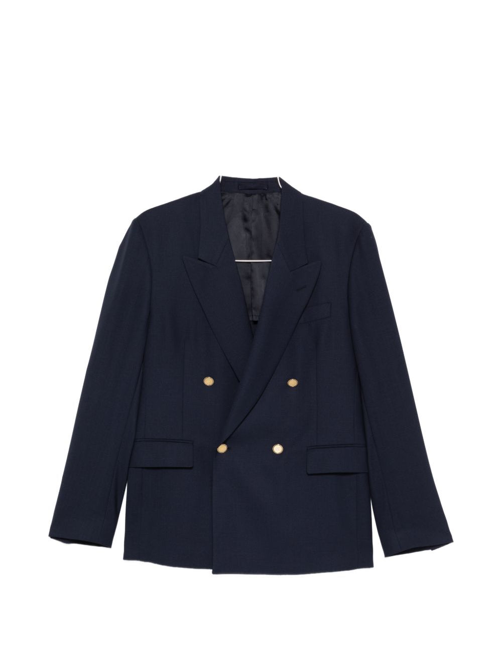 Giacca doppiopetto in blu Lardini - uomo 