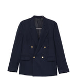 Giacca doppiopetto in blu Lardini - uomo 