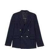 Giacca doppiopetto in blu Lardini - uomo 