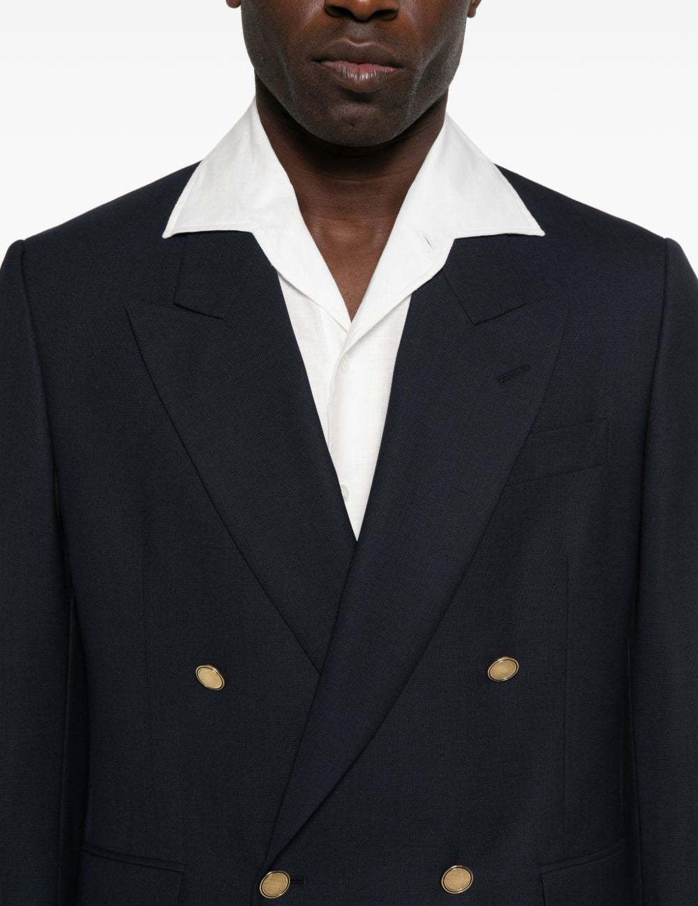 Giacca doppiopetto in blu Lardini - uomo 