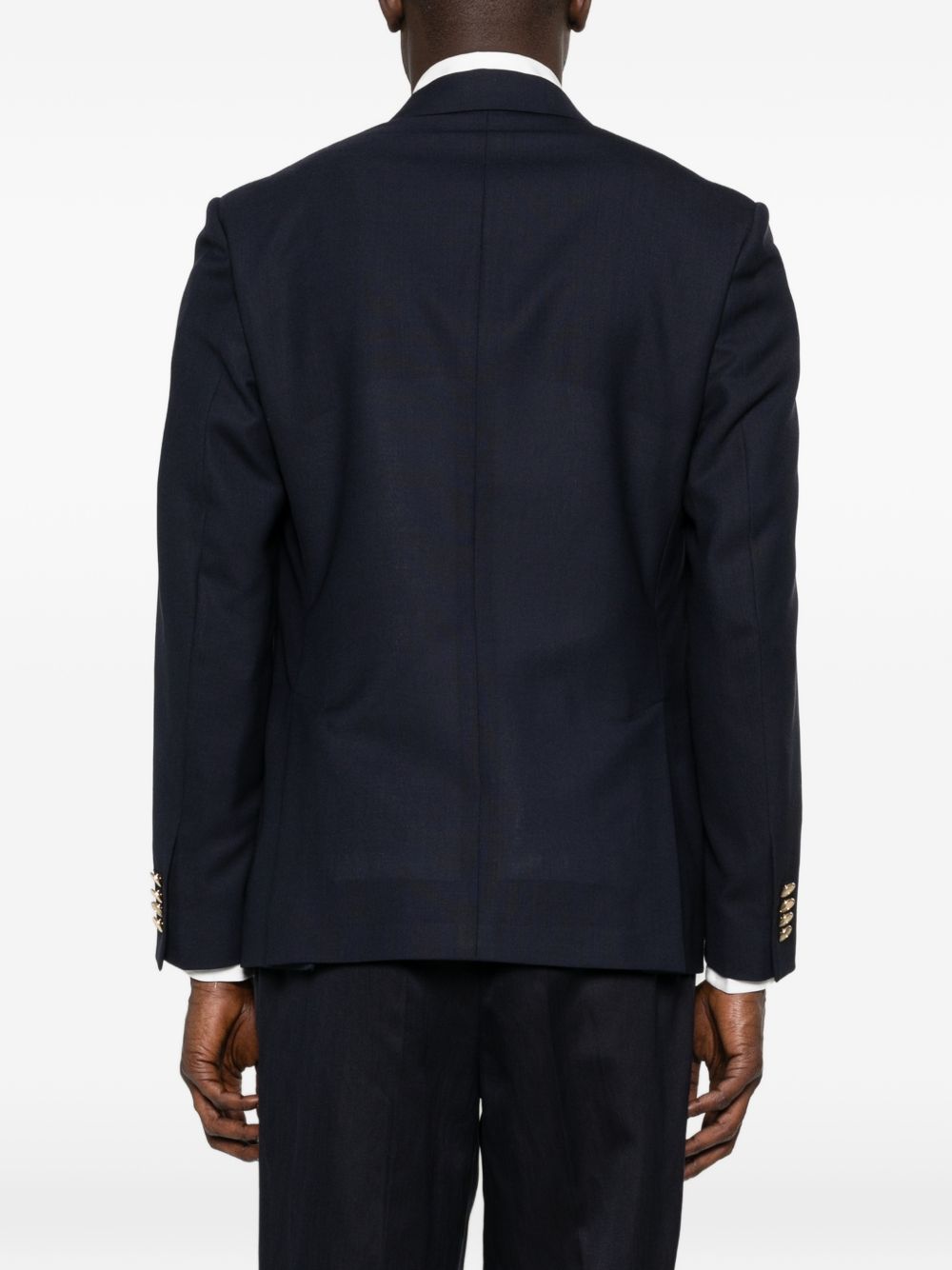 Giacca doppiopetto in blu Lardini - uomo 