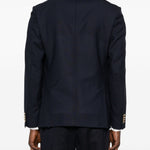 Giacca doppiopetto in blu Lardini - uomo 