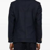 Giacca doppiopetto in blu Lardini - uomo 