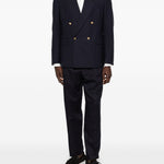 Giacca doppiopetto in blu Lardini - uomo 