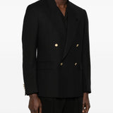 Giacca doppiopetto in nero Lardini - uomo 