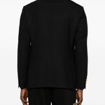 Giacca doppiopetto in nero Lardini - uomo 