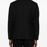 Giacca doppiopetto in nero Lardini - uomo 