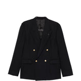Giacca doppiopetto in nero Lardini - uomo 