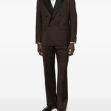 Completo doppiopetto in marrone Lardini - uomo 