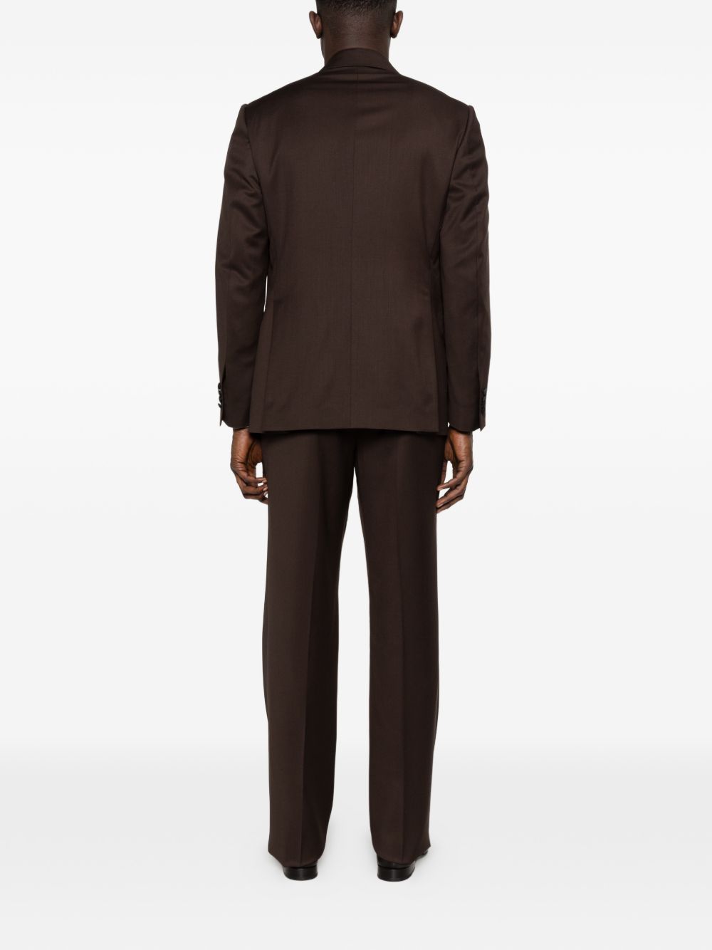 Completo doppiopetto in marrone Lardini - uomo 