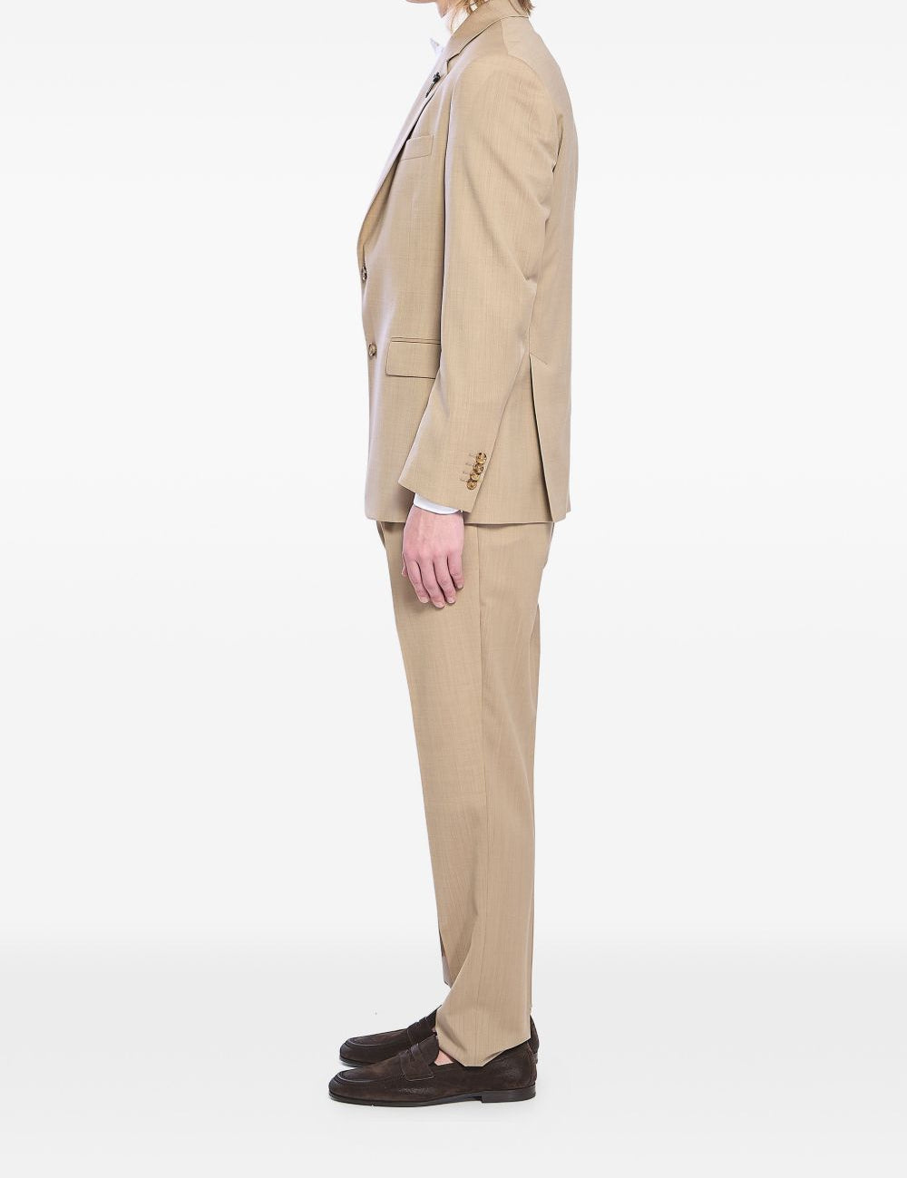 Completo feeling monopetto in beige Lardini - uomo 