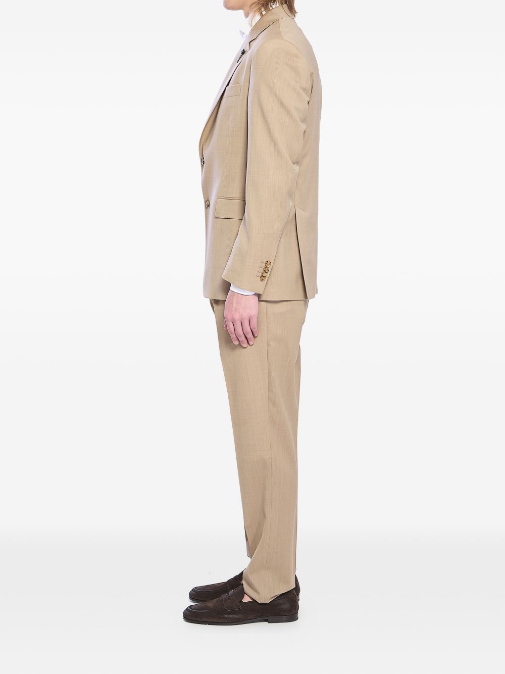 Completo feeling monopetto in beige Lardini - uomo 