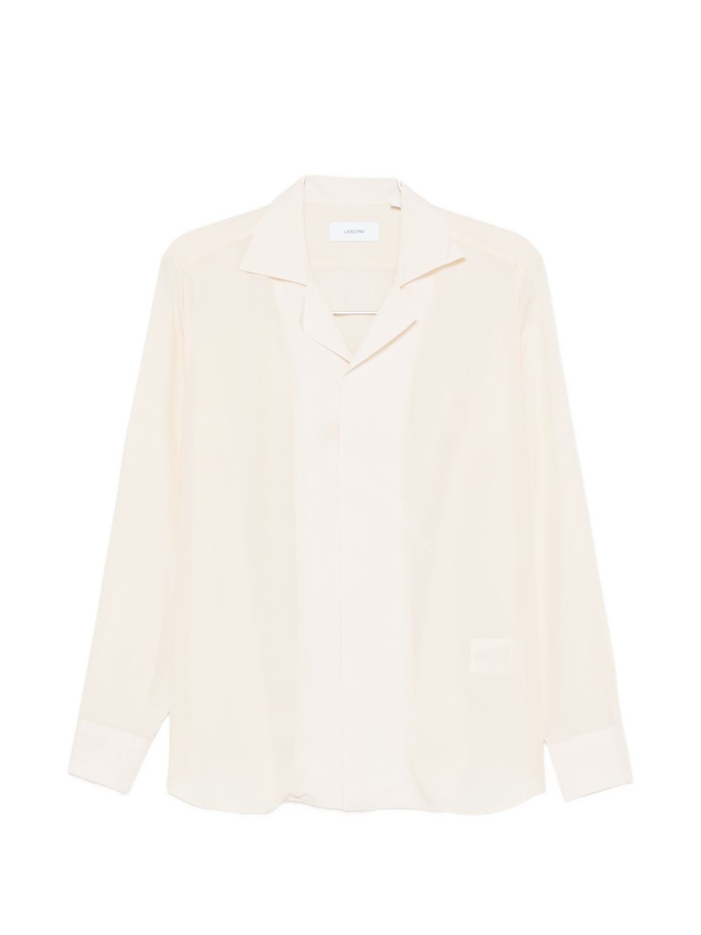 Camicia con revers a lancia in rosa chiaro Lardini - uomo 