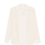 Camicia con revers a lancia in rosa chiaro Lardini - uomo 