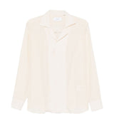 Camicia con revers a lancia in rosa chiaro Lardini - uomo 