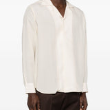 Camicia con revers a lancia in rosa chiaro Lardini - uomo 