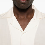 Camicia con revers a lancia in rosa chiaro Lardini - uomo 