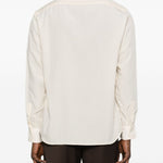 Camicia con revers a lancia in rosa chiaro Lardini - uomo 